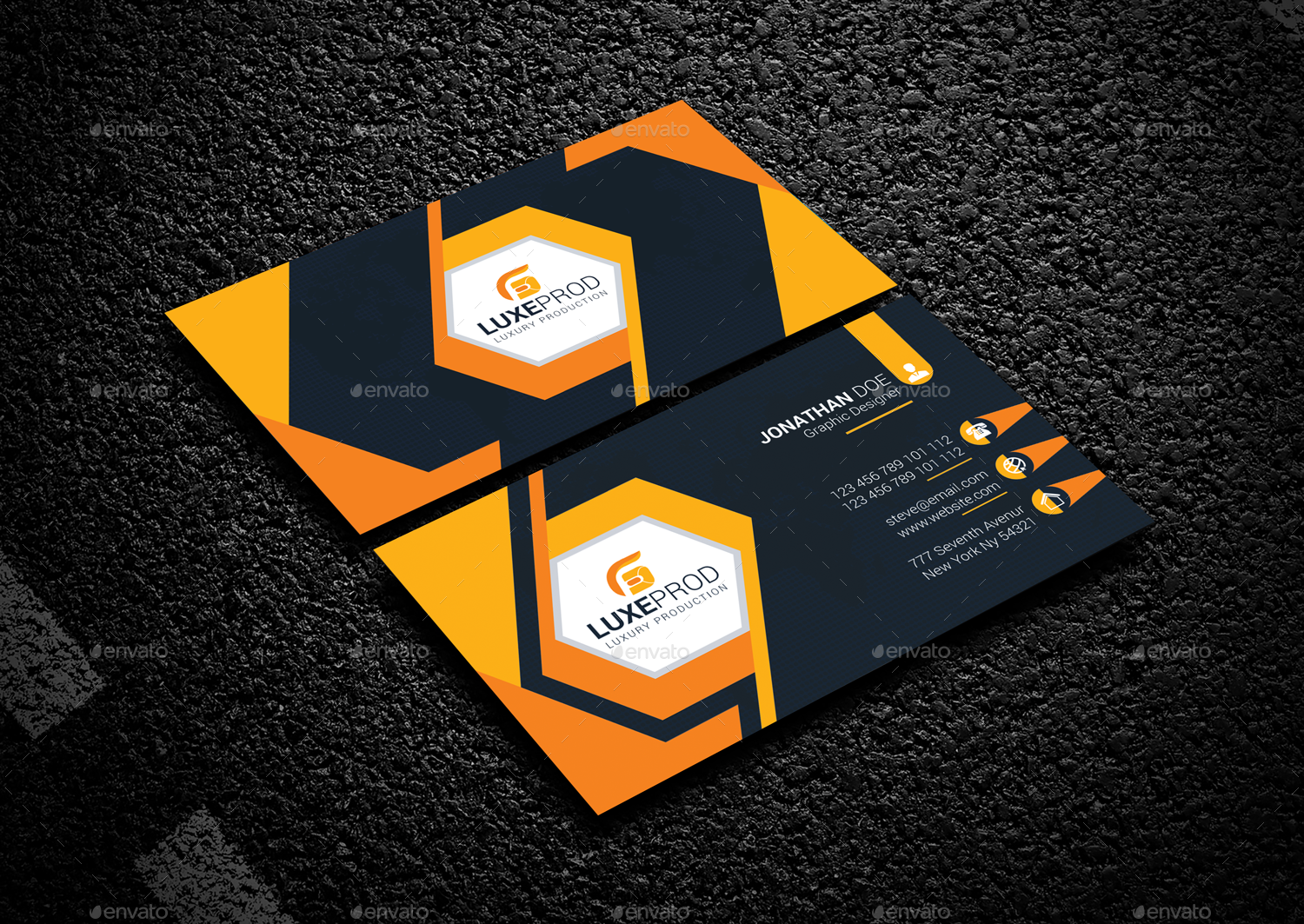 Business Card Print Templates Graphicriver